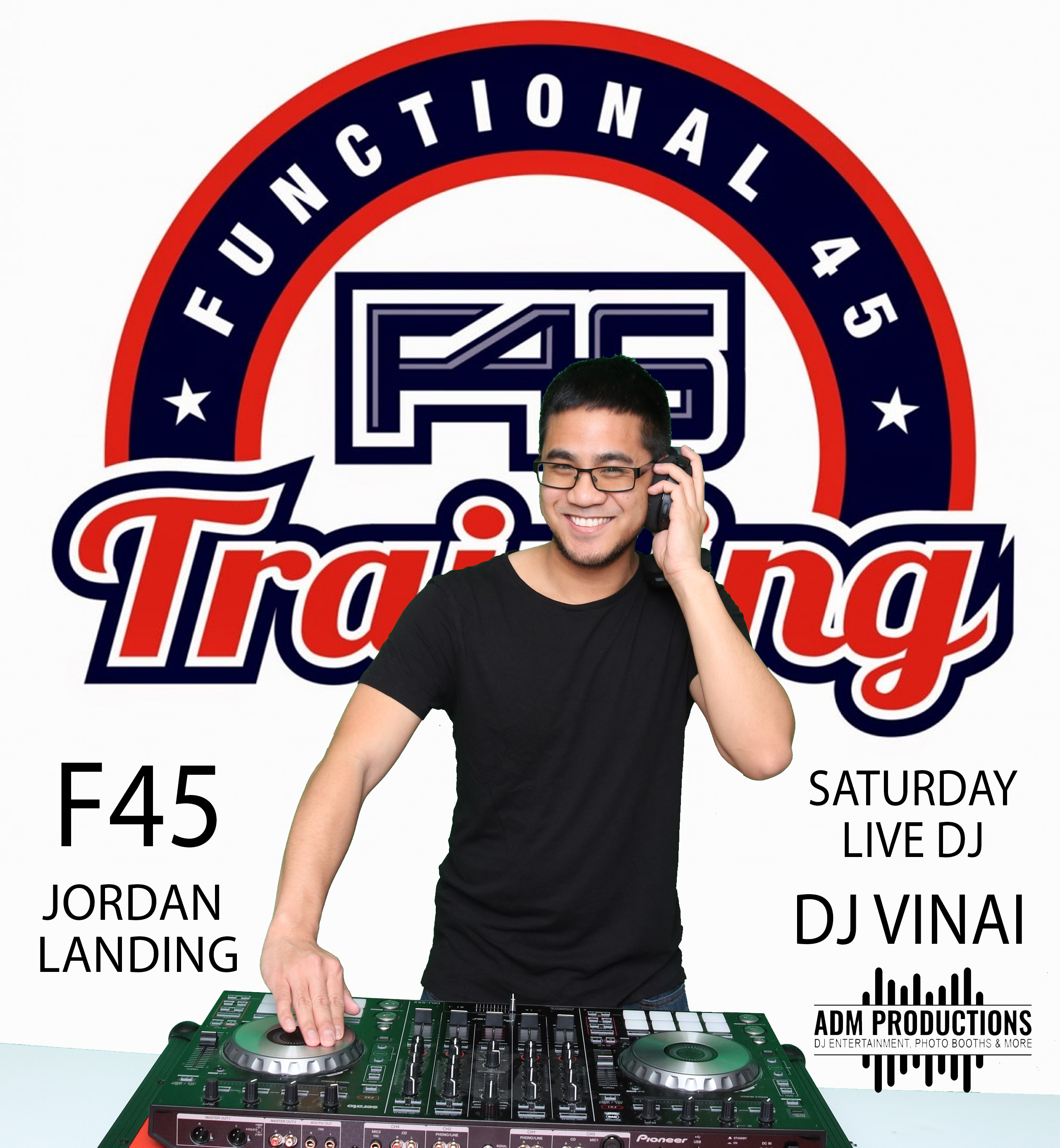 F45 Jordan Landing - Corporate DJ Vinai