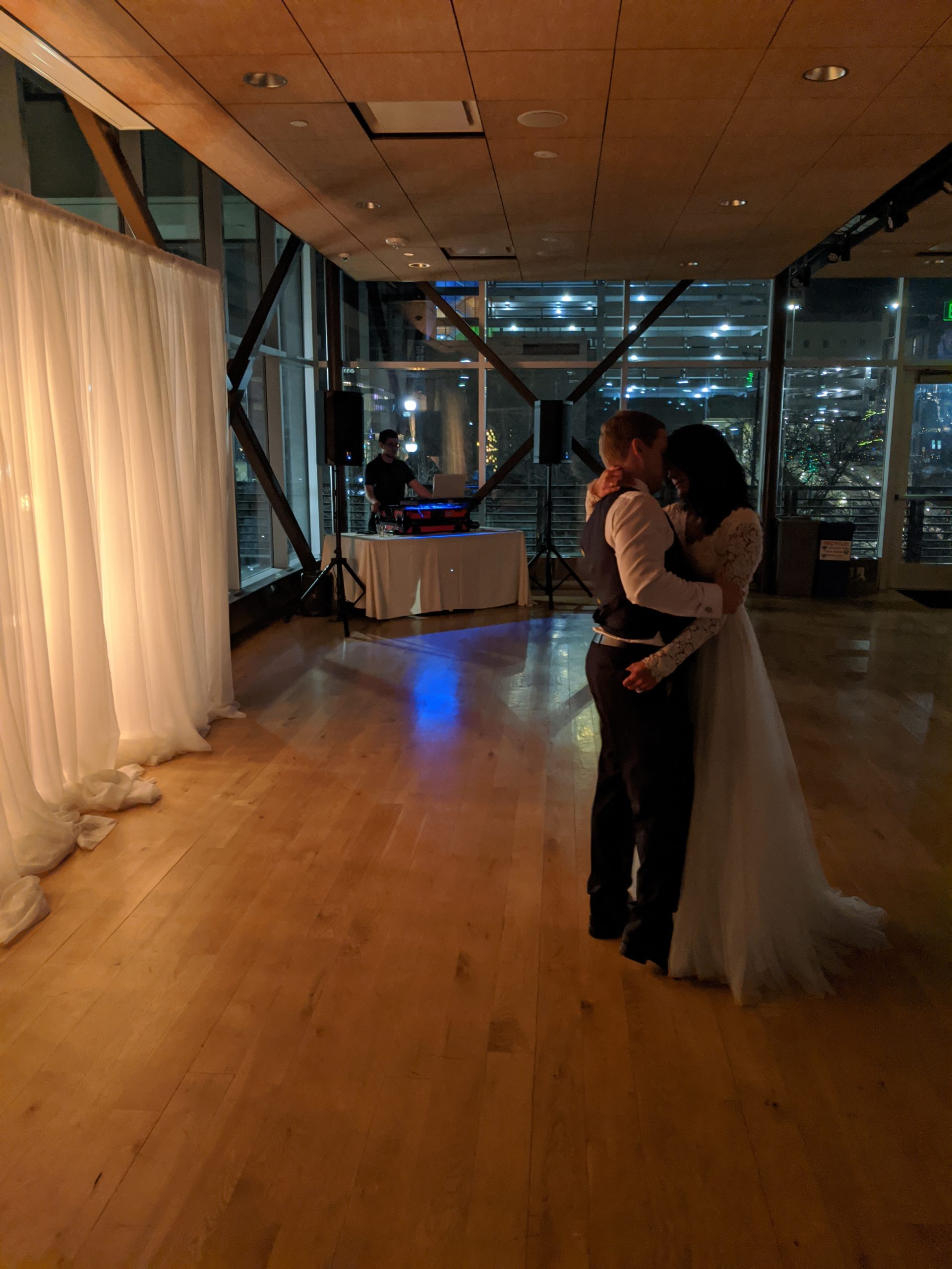 Gallivan Event Center Salt Lake City Utah Wedding DJ Aaron